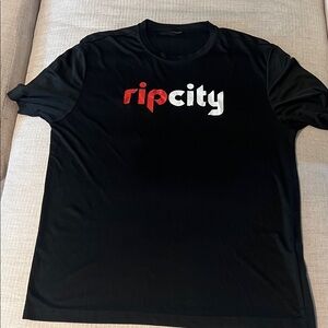 Portland Trail Blazer Rip City Black T-Shirt